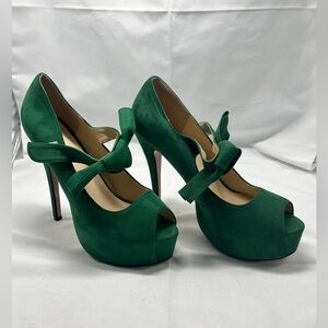 Liuruijia Women's Vintage Bow Tie High Heel
Mary Jane